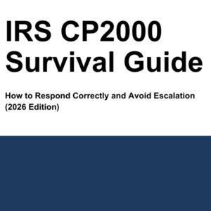 IRS CP2000 Survival Guide: How to Respond Correctly and Avoid Escalation (2026 Updated)